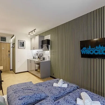 Weronika's Urban Hideaway Апартаменты Вроцлав